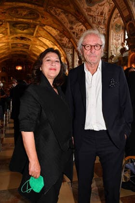 Eva Mattes und Günther Maria Halmer Verleihung des Bayerischen Verdienstorden 2021 Ehrung, Auszeichnung Antiquarium Residenz München 08. Juli 2021