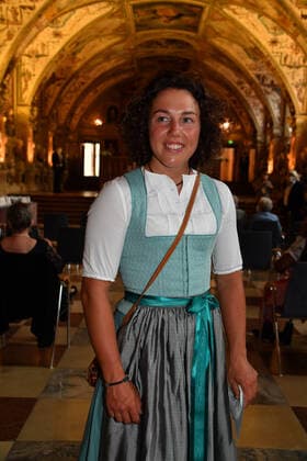 Laura Dahlmeier Verleihung des Bayerischen Verdienstorden 2021 Ehrung, Auszeichnung Antiquarium Residenz München 08. Juli 2021