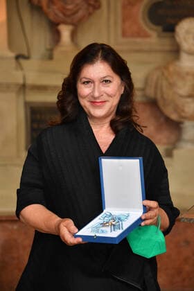 Eva Mattes Verleihung des Bayerischen Verdienstorden 2021 Ehrung, Auszeichnung Antiquarium Residenz München 08. Juli 2021