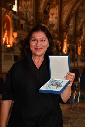 Eva Mattes Verleihung des Bayerischen Verdienstorden 2021 Ehrung, Auszeichnung Antiquarium Residenz München 08. Juli 2021