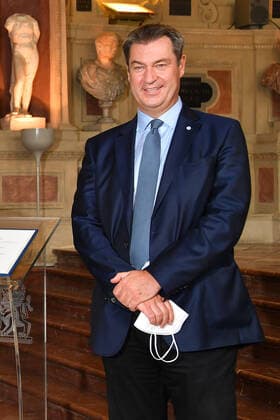 Markus Söder, der Politiker bei der Verleihung vom Bayerischen Verdienstorden am 8.7.2021 in München Verleihung vom Bayerischen Verdienstorden 2021 inj München