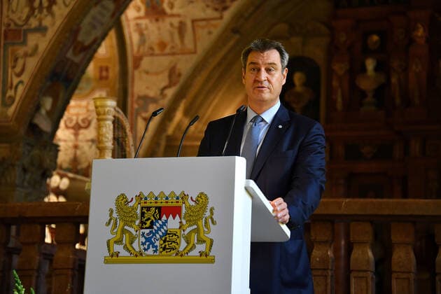 Markus Söder, der Politiker bei der Verleihung vom Bayerischen Verdienstorden am 8.7.2021 in München Verleihung vom Bayerischen Verdienstorden 2021 inj München