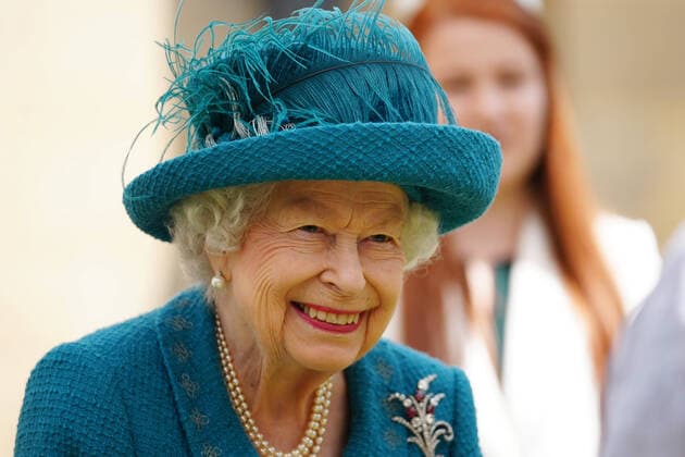 . 08 07 2021. Manchester, United Kingdom. Queen Elizabeth II during a visit to Manchester Cathedral , United Kingdom.  xPoolx xi-Imagesx IIM-22379-0016