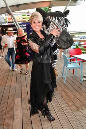 Linda Feller beim 15. Hope Jubiläumskonzert auf dem Areal der Filmnächte am Königsufer Dresden. Dresden, 07.08.2021