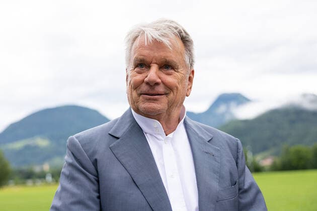Erl 08.07.2021, Festspielhaus, Erl, AUT, Tiroler Festspiele Erl 2021, Eröffnungskonzert, im Bild Festspielpräsident Hans Peter Haselsteiner Festival President Hans Peter Haselsteiner during the Opening concert of the Tiroler Festspiele Erl at the Festspielhaus in Erl, Austria on 2021 07 08.