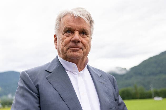 Erl 08.07.2021, Festspielhaus, Erl, AUT, Tiroler Festspiele Erl 2021, Eröffnungskonzert, im Bild Festspielpräsident Hans Peter Haselsteiner Festival President Hans Peter Haselsteiner during the Opening concert of the Tiroler Festspiele Erl at the Festspielhaus in Erl, Austria on 2021 07 08.