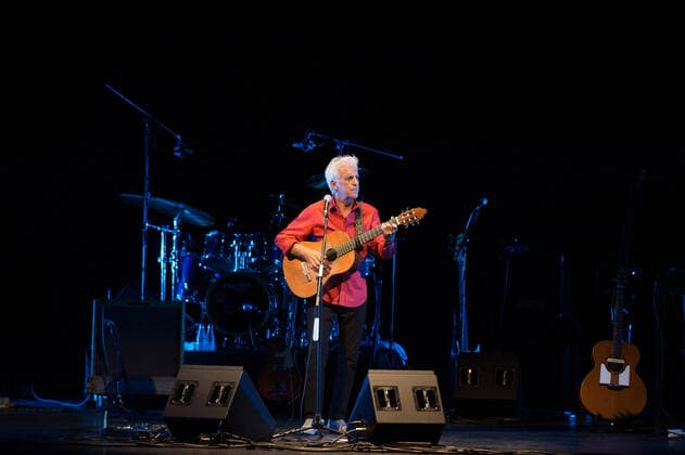 July 9, 2021, Malaga, Spain: Spanish musician Kiko Veneno performs live on stage during the Terral festival 2021 at Cervantes Theatre. .Between 5 to 31 July, Cervantes Theatre welcomes the summer music festival Terral , with concerts and shows performed by renowned artists as Noa, Ainhoa Arteta, or Salvador Sobral among others. All concerts will perform under safety measures and capacity limited as precaution against Covid19. Malaga Spain - ZUMAs197 20210709_zaa_s197_086 Copyright: xJesusxMeridax