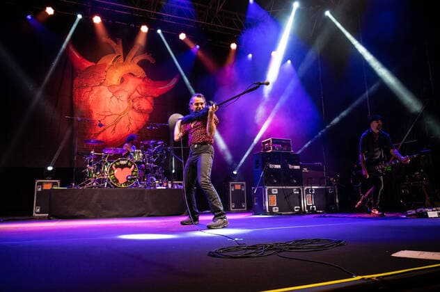 Entertainment Bilder des Tages Italy: Piero Pelu 2021 The Italian rocker Piero Pelu performed last night at Marostica summer festival for his first gig after covid-19 pandemic. Italy Copyright: DenisxUlliana