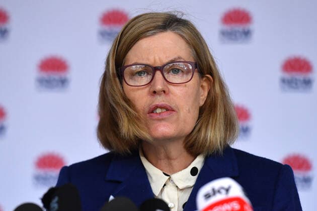 GLADYS BEREJIKLIAN COVID19 PRESSER, NSW Chief Health Officer Dr Kerry Chant at a press conference to provide a COVID-19 update in Sydney, Saturday, July 10, 2021. NSW recorded 50 new locally acquired cases of COVID-19 in the 24 hours to 8pm last night. ( NO ARCHIVING, EDITORIAL USE ONLY, NO USE IN BOOKS WITHOUT CONSENT SYDNEY NSW AUSTRALIA  Copyright: xMICKxTSIKASx 20210710001556184314