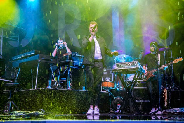 Joris live beim Picknick Konzert auf der Zoopark Festwiese. Erfurt, 09.07.2021