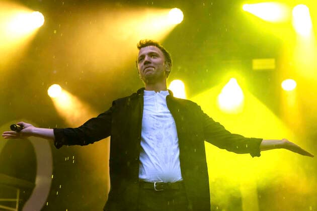 Entertainment Bilder des Tages Joris live beim Picknick Konzert auf der Zoopark Festwiese. Erfurt, 09.07.2021