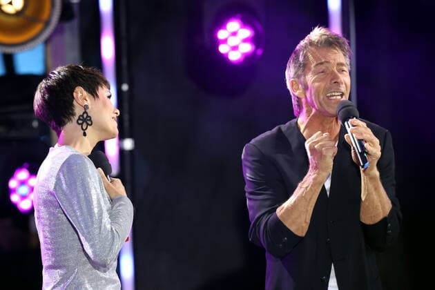 ORF Wenn die Musi spielt . Sängerin Francine Jordi und Sänger Gilbert während der Generalprobe zum Musik Open Air Wenn die Musi spielt am 09.07.2021 in Bad Kleinkirchheim. 20210710BOS0045