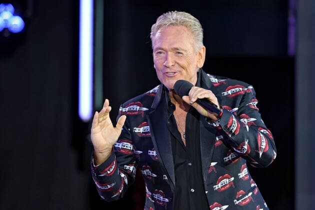 ORF Wenn die Musi spielt . Sänger Olaf Berger während der Generalprobe zum Musik Open Air Wenn die Musi spielt am 09.07.2021 in Bad Kleinkirchheim. 20210710BOS0028