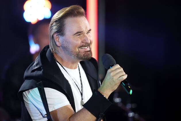 ORF Wenn die Musi spielt . Sänger Nik P. während der Generalprobe zum Musik Open Air Wenn die Musi spielt am 09.07.2021 in Bad Kleinkirchheim. 20210710BOS0116