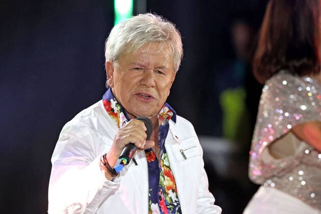 ORF Wenn die Musi spielt . Sänger G.G. Anderson während der Generalprobe zum Musik Open Air Wenn die Musi spielt am 09.07.2021 in Bad Kleinkirchheim. 20210710BOS0088