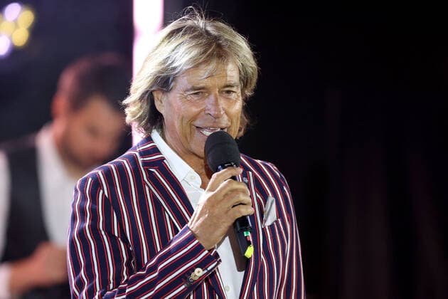 ORF Wenn die Musi spielt . Sänger Hansi Hinterseer während der Generalprobe zum Musik Open Air Wenn die Musi spielt am 09.07.2021 in Bad Kleinkirchheim. 20210710BOS0080