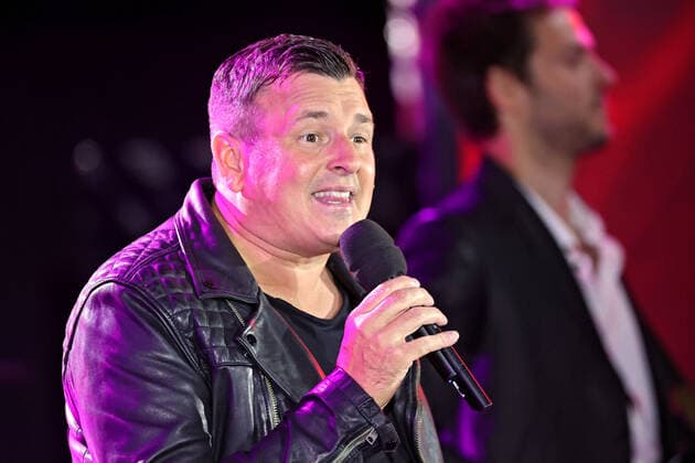 ORF Wenn die Musi spielt . Sänger Marc Pircher während der Generalprobe zum Musik Open Air Wenn die Musi spielt am 09.07.2021 in Bad Kleinkirchheim. 20210710BOS0065