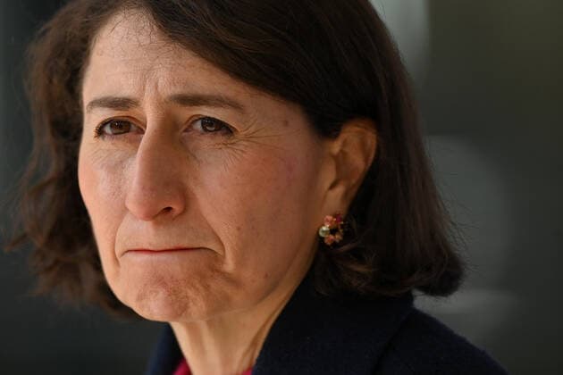 GLADYS BEREJIKLIAN COVID19 PRESSER, NSW Premier Gladys Berejiklian speaks to the media during a press conference in Sydney, Sunday, July 11, 2021. ( NO ARCHIVING, EDITORIAL USE ONLY, NO USE IN BOOKS WITHOUT CONSENT SYDNEY NSW AUSTRALIA  Copyright: xJOELxCARRETTx 20210711001556404381