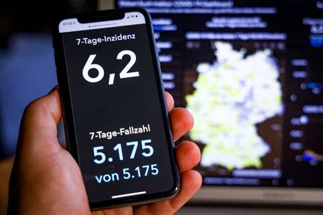 Coronavirus in Deutschland - Covid-19-Dashboard des Robert Koch-Institut 11.07.2021: Robert Koch-Institut: 7-Tage-Inzidenz 6,20. 7-Tage-Fallzahl 5.175. COVID-19-Fälle 3.736.165. Zugang um 745 gegenüber dem Vortag. COVID-19-Todesfälle 91.231. Zugang um 6 gegenüber dem Vortag.
