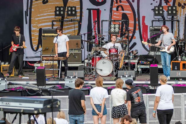Entertainment Bilder des Tages Entertainment Bilder des Tages Donkey Kid live beim Picknick Konzert auf der Zoopark Festwiese. Erfurt, 10.07.2021