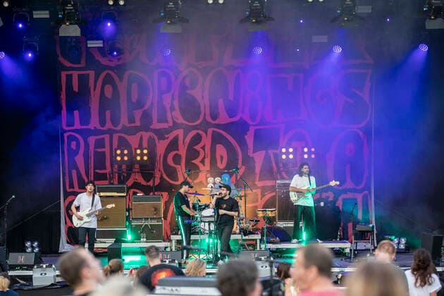 Entertainment Bilder des Tages Entertainment Bilder des Tages Leoniden live beim Picknick Konzert auf der Zoopark Festwiese. Erfurt, 10.07.2021