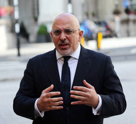 July 11, 2021, London, England, United Kingdom: UK Minister for Covid Vaccine Deployment NADHIM ZAHAWI is seen outside BBC New Broadcasting House before appearing at The Andrew Marr Show. London United Kingdom - ZUMAs262 20210711_zip_s262_006 Copyright: xTayfunxSalcix