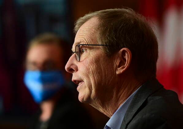 July 12, 2021, Ottawa, on, Canada: Karina Gould, Minister of International Development, and David Morley, President and CEO of UNICEF Canada hold a press conference in Ottawa on Monday, July 12, 2021, regarding Canadaâ€⠢s support for vaccination efforts in developing countries, humanitarian and conflict situations. Ottawa Canada - ZUMAc35_ 20210712_zaf_c35_003 Copyright: xSeanxKilpatrickx