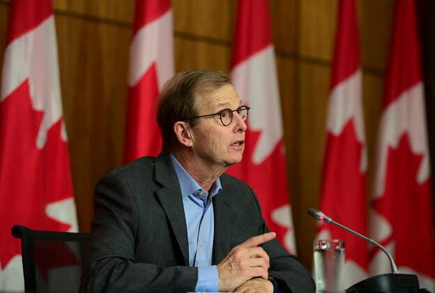 July 12, 2021, Ottawa, on, Canada: David Morley, President and CEO of UNICEF Canada takes part in a press conference in Ottawa on Monday, July 12, 2021, regarding CanadaÃ¢â‚¬â ¢s support for vaccination efforts in developing countries, humanitarian and conflict situations. Ottawa Canada  - ZUMAc35_ 20210712_zaf_c35_009 Copyright: xSeanxKilpatrickx
