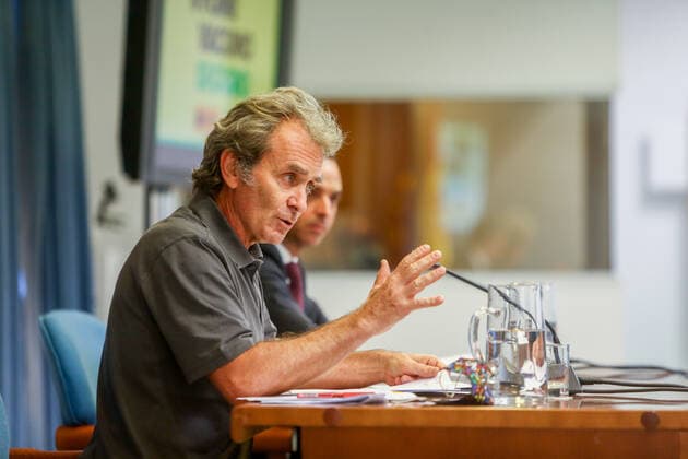 The director of the Center for Coordination of Alerts and Health Emergencies, Fernando Simon, during a conference to report on the Covid-19 pandemic, July 12, 2021, at the Ministry of Health, Madrid, (Spain). At the conference, Fernando Simon has reported that the incidence has risen this Monday to 368 cases in 14 days, and in the case of unvaccinated and aged below 30 years stands at 800. HEALTH;COVID-19;PANDEMIC;FERNANDO SIMON LagenciaEP PRESS R.Rubio.POOL 07 12 2021 Madrid, (Spain) Madrid, (Spain) Spain Copyright: xLagenciaEPxPRESS R.Rubio.POOLx 3840408