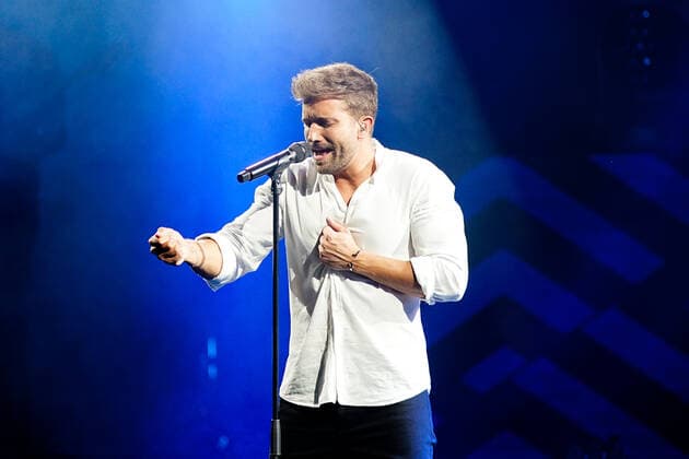 July 12, 2021, Marbella, Spain: Pablo Alboran performs live on stage during the Starlite Catalana Occidente Festival in Marbella. Marbella Spain - ZUMAs197 20210712_zaa_s197_157 Copyright: xFrancisxGonzalezx