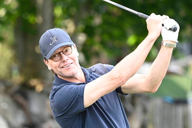 Prince Daniel playing in the Victoria golf tournament at Ekerum golf resort, Borgholm, Oland, Sweden, July 13, 2021 BORGHOLM Sweden ttexport x62360x,  Copyright: xMikaelxFritzon TTx VICTORIA GOLF TOURNAMENT 2021