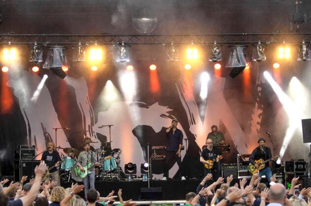Fury in the Slaughterhouse live im Rahmen der Konzertreihe Juicy Beats Park Sessions im Westfalenpark. Dortmund, 12.07.2021