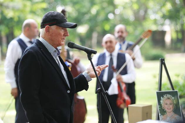Frederic Prince von Anhalt at the urn burial of Zsa Zsa Gabor at the Kerepesch Cemetery in Budapest Hollywood diva Zsa Zsa Gabor was buried in an emotional celebration of life on July 13, 2021 in Budapest, Hungary. Copyright: xActionxPress MediaPunchx