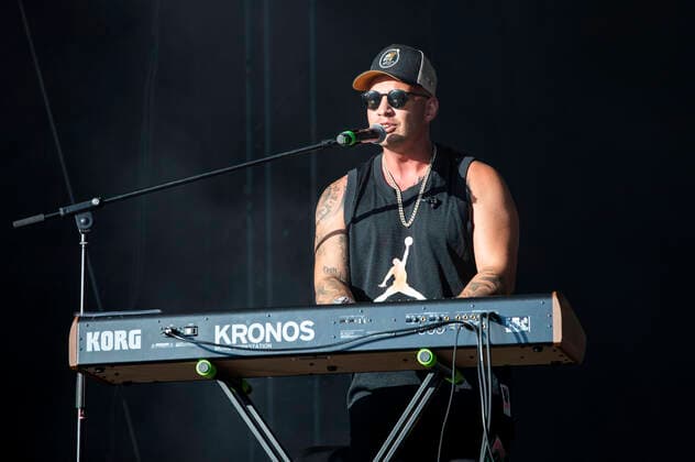Pietro Lombardi live beim Picknick Konzert auf der Zoopark Festwiese. Erfurt, 14.07.2021