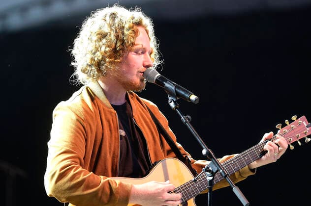 Michael Schulte live im Rahmen der Konzertreihe Back on Stage auf der Gilde Parkbühne. Hannover, 14.07.2021