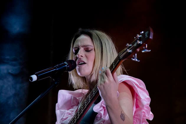 Italian Singer-songwriter Francesca Michielin At Marostica Summer Festival Italian singer-songwriter Francesca Michielin on the stage of Marostica Summer Festival, with her Tour Fuori dagli Spazi , in Marostica, Italy, on July 15, 2021. Marostica Italy lamacchia-notitle210714_npdua  Copyright: xMimmoxLamacchiax