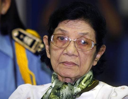 Former Khmer Rouge Social Affairs Minister Ieng Thirith sits at the Extraordinary Chambers in the Courts of Cambodia (ECCC) in Phnom Penh, February 24, 2009. Photo taken by Heng Sinith during pre-trial hearing. Image Courtesy of Extraordinary Chambers in the Courts of Cambodia. Cambodia: Ieng Thirith (born 1932), former member of the Khmer Rouge Central Committee. Wife of Ieng Sary and sister-in-law of Pol Pot, she was Khmer Rouge Minister of Social Affairs (1975-79). xSupplier:xCPAxMediaxCo.xLtd.x Copyright: xx