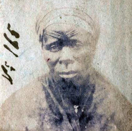 This photograph of a Liberated African slave was taken after they were freed from slaving ships by the British Navy. From 1861 to 1874, more than 2500 Liberated Africans were shipped to Port Victoria, Seychelles.<br ><br > While the Slave Trade continued across eastern and southern Africa and the Indian Ocean, the liberated were taken to a depot, classified by the District Magistrate, photographed, renamed, and assigned as apprentices to the French-owned plantations, where they were indentured for five years. Seychelles: Liberated African slave at Port Victoria, c. 1860s xSupplier:xCPAxMediaxCo.xLtd.x Copyright: xx