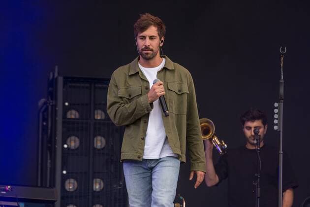 Singer-Songwriter Max Giesinger 15.07.2021 - Singer-Songwriter Max Giesinger beim Strandkorb Open Air in der BRITA-Arena Wiesbaden. Wiesbaden BRITA-Arena Hessen