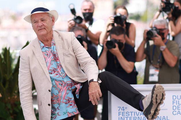Bilder des Jahres 2021, Entertainment 07 Juli Entertainment Themen der Woche KW28 Entertainment Bilder des Tages 74eme Festival International du Film de Cannes. Photocall du film New Worlds: the cradle of civilizaton . 74th Cannes Film Festival. Photocall with cast of New Worlds: the cradle of civilizaton . 270321 0000-00-00 Cannes France Murray, Bill  Copyright: xTerencexBaelenx STAR_270321_022