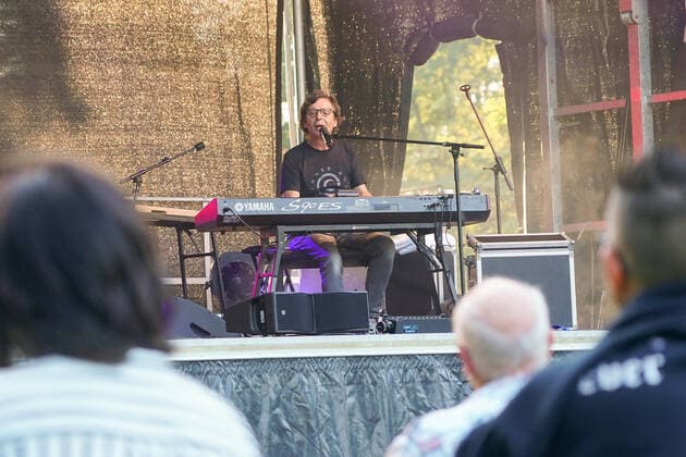 Musiker Purple Schulz tritt im Waldschwimmbad Mörfelden auf - Mörfelden-Walldorf 16.07.2021: Konzert Purple Schulz