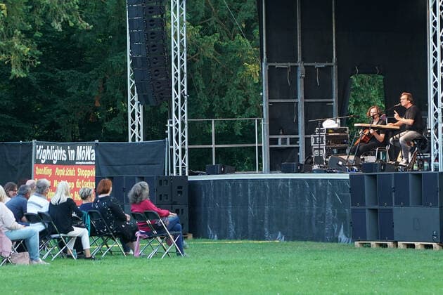 Musiker Purple Schulz tritt im Waldschwimmbad Mörfelden auf - Mörfelden-Walldorf 16.07.2021: Konzert Purple Schulz
