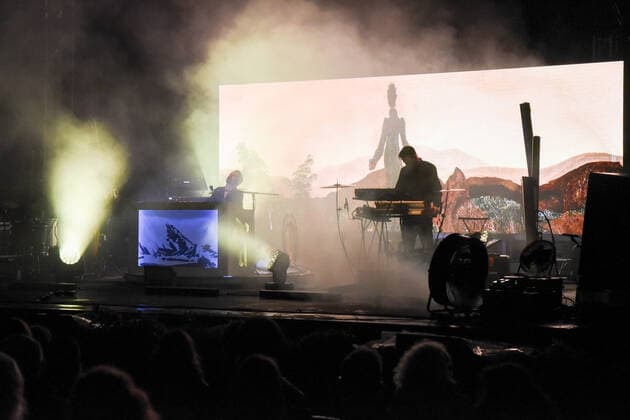 Dardust Live nel suo Storm and Drugs Tour durante Dardust Storm and Drugs Live, Concerto cantante italiano in Gardone Riviera, Italia, 16 luglio 2021