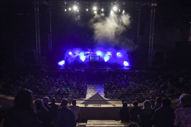 Dardust Live nel suo Storm and Drugs Tour durante Dardust Storm and Drugs Live, Concerto cantante italiano in Gardone Riviera, Italia, 16 luglio 2021