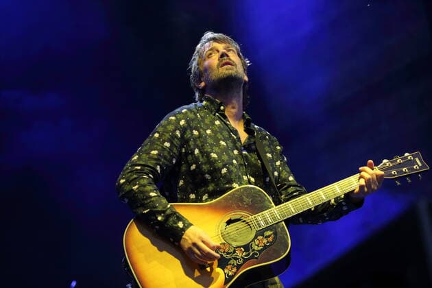 Niels Frevert bei einem Konzert am Waschhaus in Potsdam, 16. Juli 2021. Waschhaus Open Air