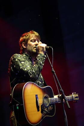 Niels Frevert bei einem Konzert am Waschhaus in Potsdam, 16. Juli 2021. Waschhaus Open Air
