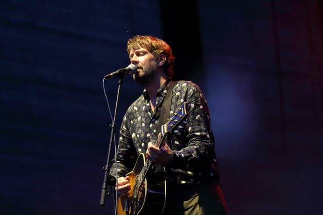 Niels Frevert bei einem Konzert am Waschhaus in Potsdam, 16. Juli 2021. Waschhaus Open Air