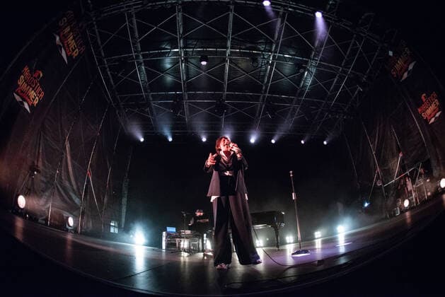 Italy: Gianna Nannini 2021 at Marostica summer festival Gianna Nannini, Italian rocker perform this night in Marostica ( VI) Italy at Marostica summer festival. Italy Copyright: DenisxUlliana