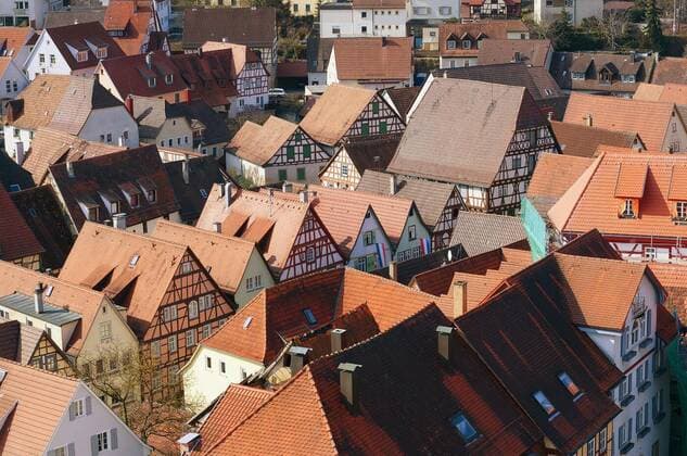 Kalendermotive: Dachlandschaften roofscape bad wimpfen, 28.03.2011 09:54:38, Copyright: xvoyantx Panthermedia04525545