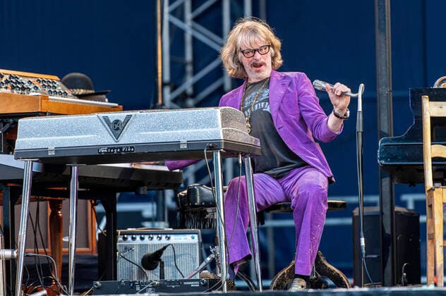 Bilder des Jahres 2021, Entertainment 07 Juli Entertainment Themen der Woche KW28 Helge Schneider live mit dem Programm Let s Lach bei den Filmnächten am Elbufer. Dresden, 16.07.2021 *** Helge Schneider live with the program Let s Lach at the Filmnächte am Elbufer Dresden, 16 07 2021 Foto:xM.xWehnertx xFuturexImage